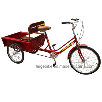 Tricycle pousse-pousse motorisé pour personnes âgées (FP-TRCY029)